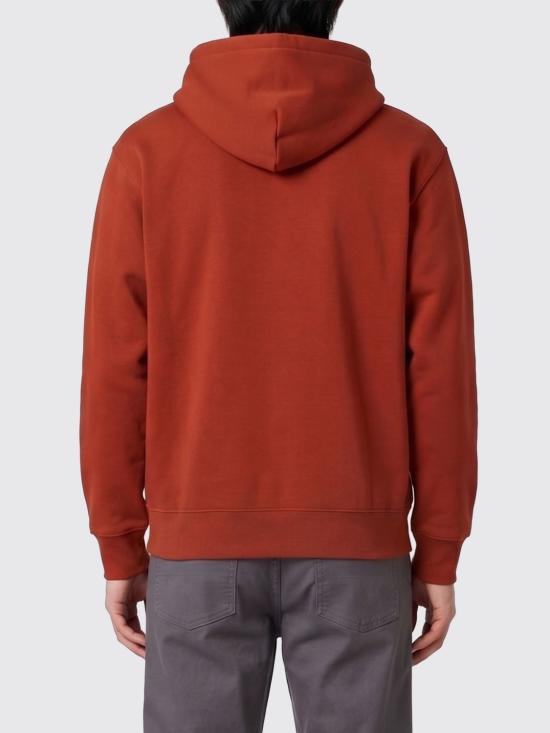 26SS 칼하트 WIP 후드 아메리칸 스크립트 스웨트셔츠 I028279 31XXX Red - CARHARTT WIP