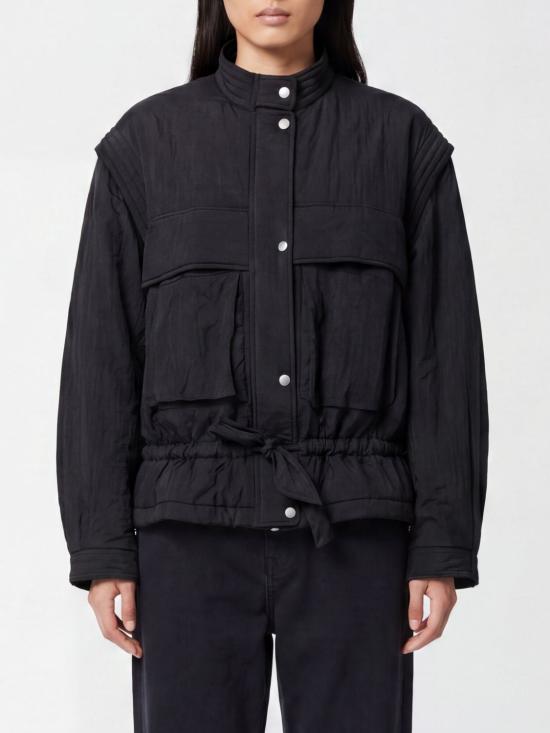 26SS 이자벨마랑에뚜왈 자켓 VE0642FBD1G02E 01BK Black