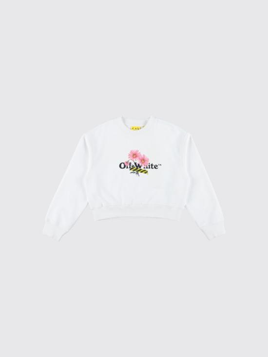 26SS [키즈] 오프화이트 티셔츠 OGBA013S26FLE001 100 White