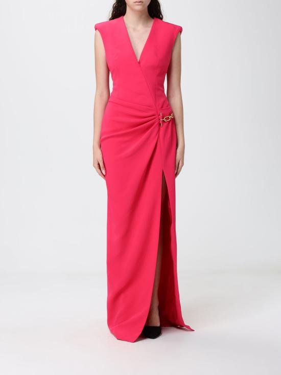 26SS 발망 롱 원피스 GF1RPB05VB00 4PK Fuchsia