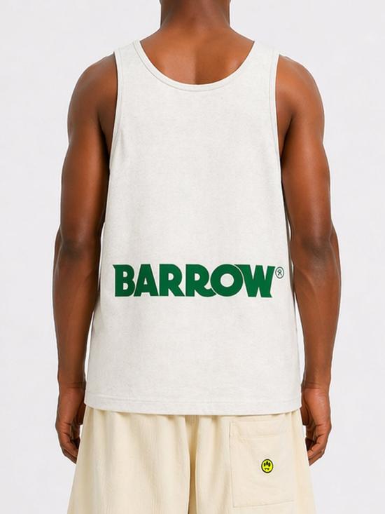 26SS 바로우 민소매 티셔츠 S6BWUATA002 412 White - BARROW