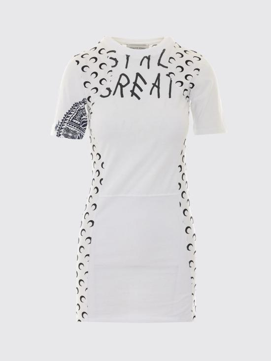 26SS 마린세르 숏 원피스 WDR484ASUJER0003 WH10 White - MARINE SERRE