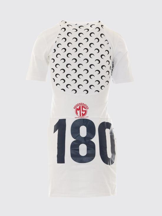 26SS 마린세르 숏 원피스 WDR484ASUJER0003 WH10 White - MARINE SERRE
