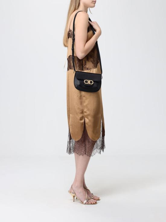 26SS 살바토레 페라가모 크로스백 221094 789848 004 Black - SALVATORE FERRAGAMO
