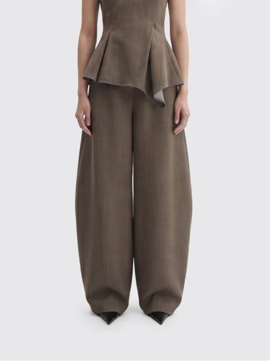 26SS 마그다뷰트림 스트레이트 팬츠 270426 Beige