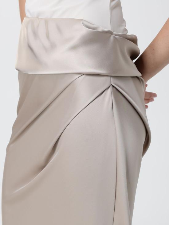 26SS 파트리지아페페 롱 원피스 8A1656A269 J4U7 Pearl - PATRIZIA PEPE