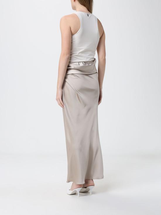 26SS 파트리지아페페 롱 원피스 8A1656A269 J4U7 Pearl - PATRIZIA PEPE
