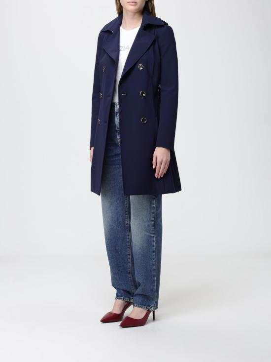 26SS 파트리지아페페 트렌치 코트 CO0188A2AW C789 Blue - PATRIZIA PEPE