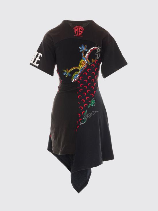 26SS 마린세르 미디 원피스 WDR465ASUJER0003 BK97 Black - MARINE SERRE