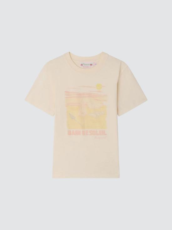 26SS [키즈] 봉쁘앙 티셔츠 S06GTSK00023 103 Beige