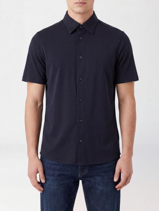 26SS 엠포리오 아르마니 반팔 셔츠 EM004603AF10017 UB118 Blue