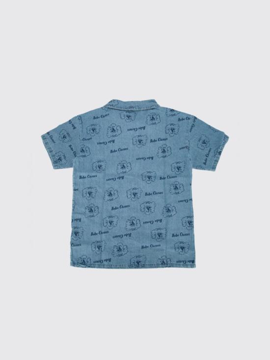 26SS [키즈] 보보쇼즈 셔츠 B126AC037 461 Blue - BOBO CHOSES