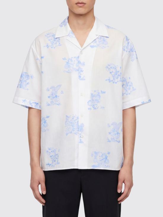 26SS 겐조 반팔 셔츠 FG55CH1359EG 01 White