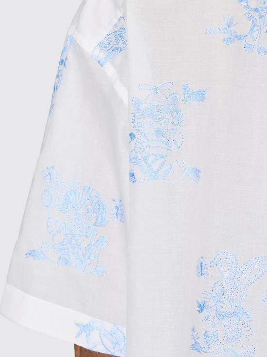 26SS 겐조 반팔 셔츠 FG55CH1359EG 01 White - KENZO