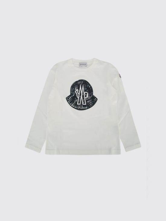 26SS [키즈] 몽클레어 티셔츠 8D0000189AFV 034 Cream
