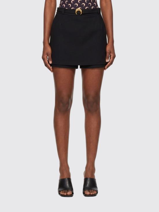 26SS 마린세르 숏팬츠 WSK131ACWOV0091 BK99 Black
