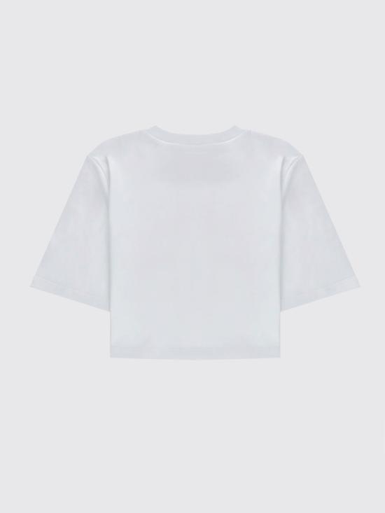 26SS [키즈] 엠에스지엠 티셔츠 S6MSJGTH1280 01 White - MSGM