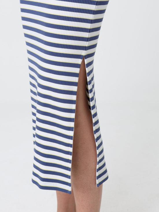 26SS 엠포리오 아르마니 롱 원피스 7W001028AF12654 FB348 Blue 1 - EMPORIO ARMANI