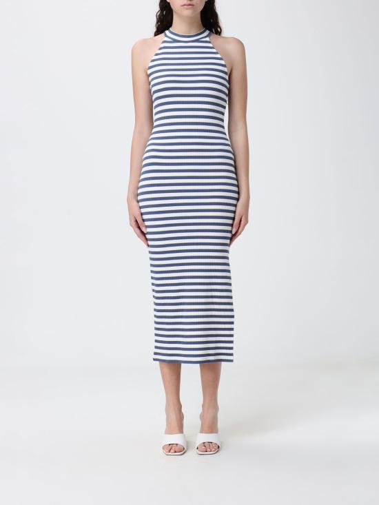 26SS 엠포리오 아르마니 롱 원피스 7W001028AF12654 FB348 Blue 1