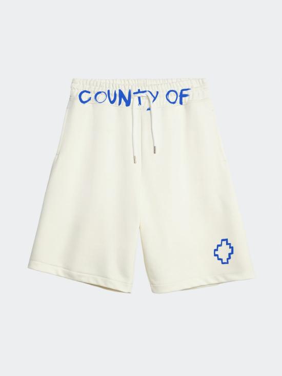 26SS 컨트리 오브 밀란 숏팬츠 S6CMMABE089 412 White - COUNTY OF MILAN