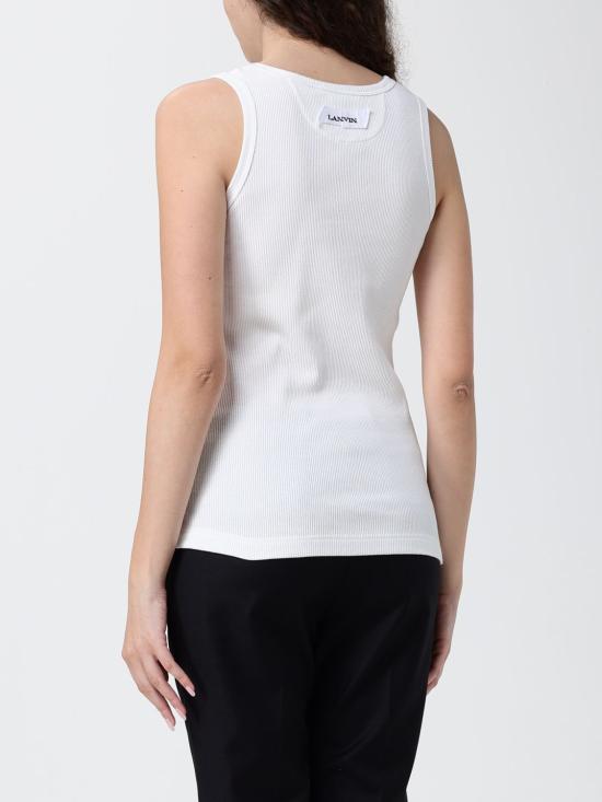 26SS 랑방 반팔 티셔츠 RWT00012J047P26 00 White - LANVIN