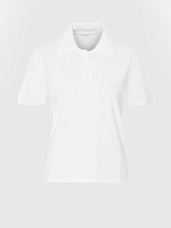 26SS 로베르토 콜리나 폴로 티셔츠 261FXA31024 01 White - ROBERTO COLLINA
