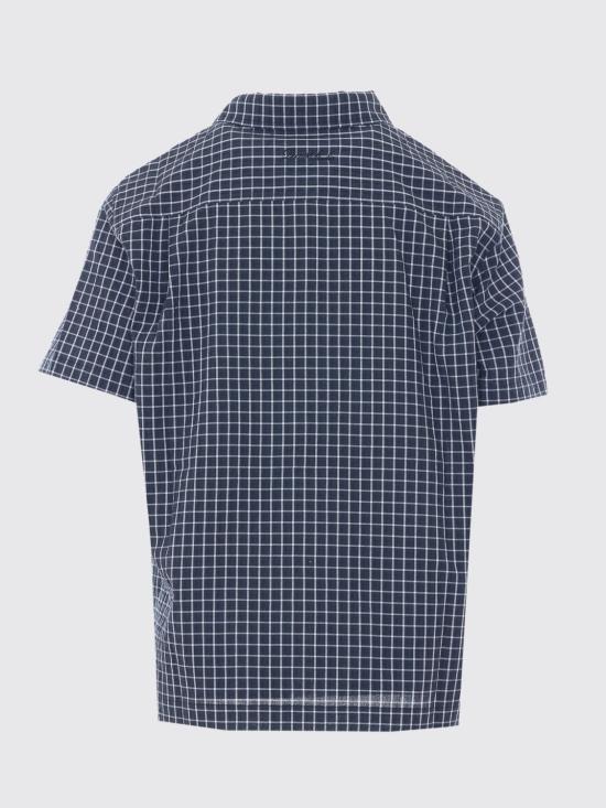 26SS 던스트 셔츠 UDSH6B133BK BLACK CHECK Blue - DUNST