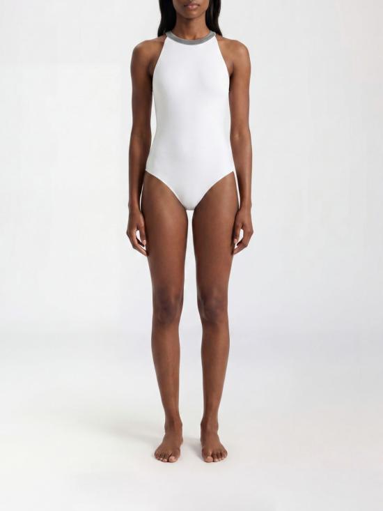 26SS 브루넬로 쿠치넬리 원피스 수영복 ML902VS899 C001 White
