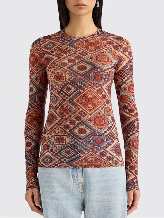 26SS 모모니 긴팔 티셔츠 265MMOTS011265MO45 4440 Multicolor