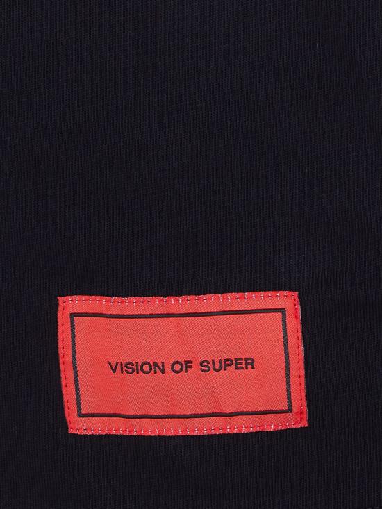 26SS 비전오브슈퍼 반팔 티셔츠 VS077TE Black - VISION OF SUPER