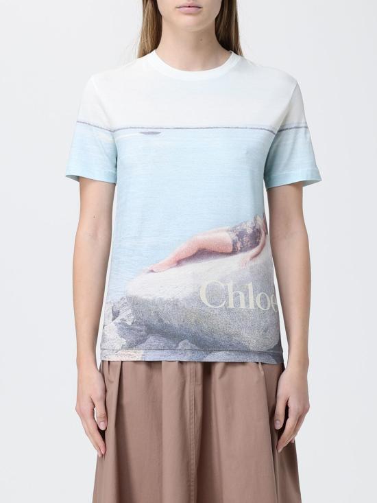 26SS 끌로에 반팔 티셔츠 CH26UJH11288 107 Multicolor