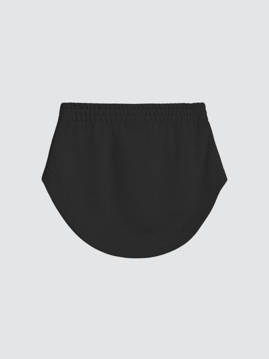 26SS [키즈] 컨트리 오브 밀란 스커트 S6CMJGSK077 110 Black - COUNTY OF MILAN