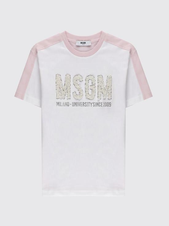 26SS [키즈] 엠에스지엠 티셔츠 S6MSJGTH033001 78 Pink