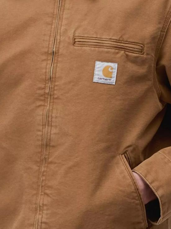 26SS 칼하트 WIP 스톤 캔버스 디트로이트 자켓 I034819 1FJ4O Earth - CARHARTT WIP