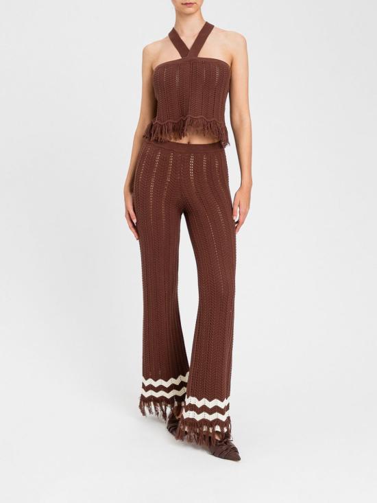 26SS 트윈셋 민소매 티셔츠 261AP3063 10780 Brown - TWINSET