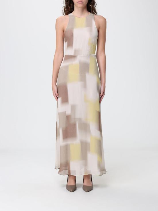 26SS 알마니 롱 원피스 XW001963AF21554 F1060 Yellow