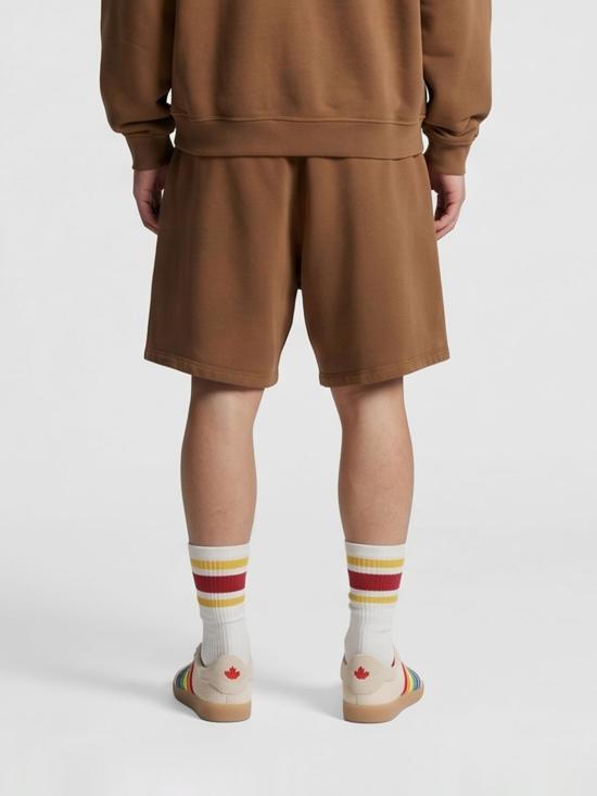 26SS 디스퀘어드2 시그니처 릴렉스 핏 쇼츠 S74MU0969D25029 140 Brown - DSQUARED2