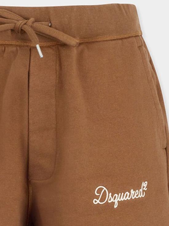 26SS 디스퀘어드2 시그니처 릴렉스 핏 쇼츠 S74MU0969D25029 140 Brown - DSQUARED2