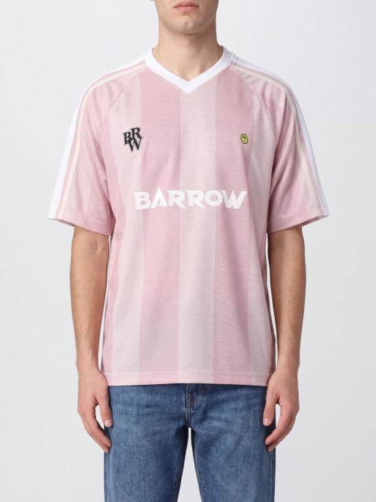 26SS 바로우 반팔 티셔츠 S6BWUATH057 963 Pink