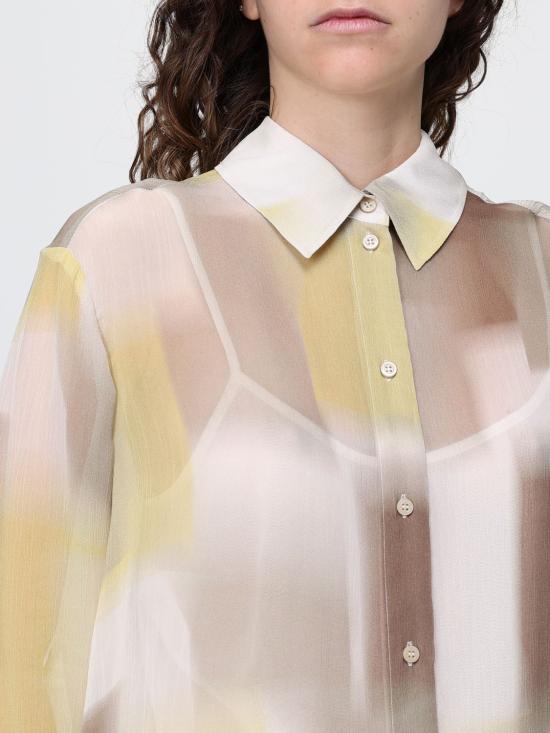 26SS 알마니 블라우스 XW001966AF21554 F1060 Yellow - ARMANI