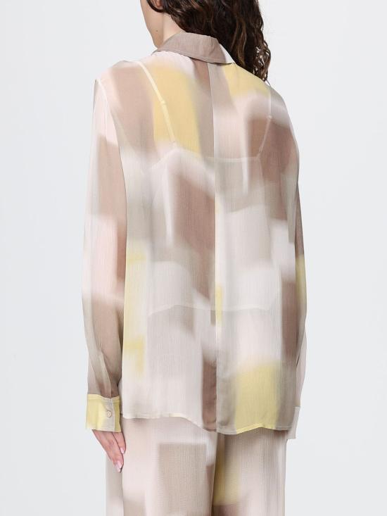 26SS 알마니 블라우스 XW001966AF21554 F1060 Yellow - ARMANI