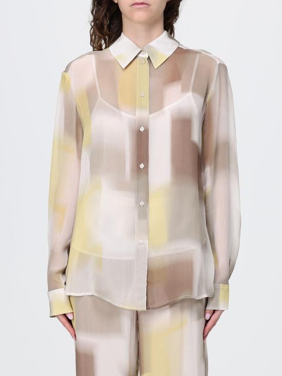 26SS 알마니 블라우스 XW001966AF21554 F1060 Yellow