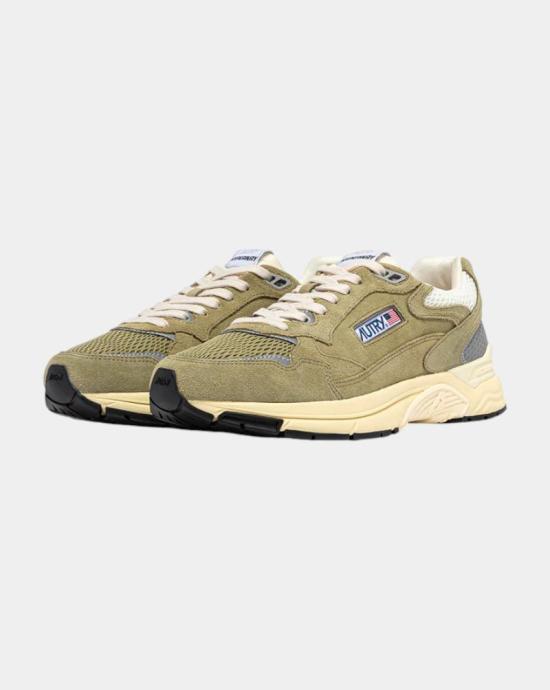 26SS 오트리 하이퍼웨이 스니커즈 HYLM UM14 GREY SIL Green - AUTRY