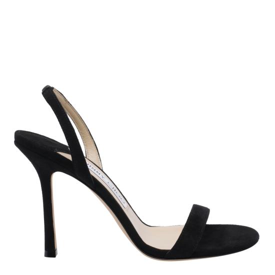 26FW 지미추 샌들 JENN 100 SUEBLACK