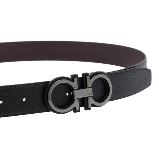 26FW 살바토레 페라가모 가죽 벨트 780269 67A254NERO Black - SALVATORE FERRAGAMO