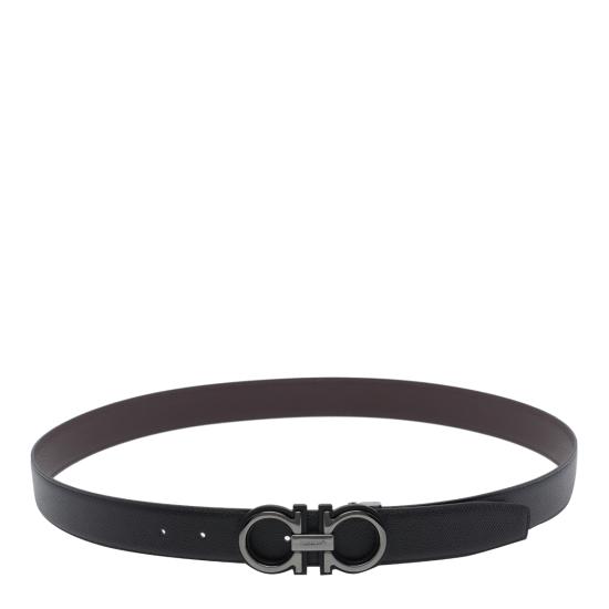 26FW 살바토레 페라가모 가죽 벨트 780269 67A254NERO Black