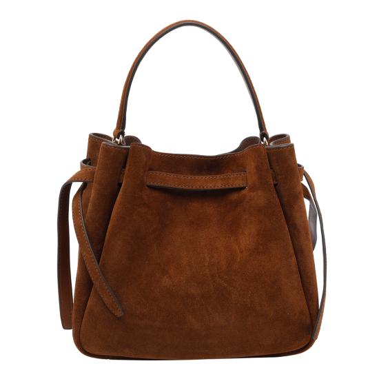 26FW 토리버치 로미 버킷백 174221 200 Brown - TORY BURCH