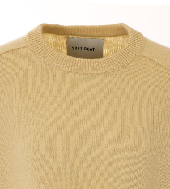 26FW 소프트 고트 스웨터 SF20055 12105 Yellow - SOFT GOAT