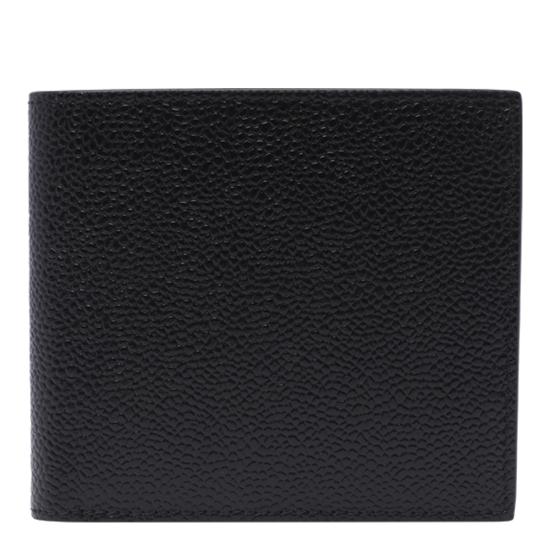 26FW 톰브라운 페블 그레인 레더 빌 폴드 지갑 MAW023A 00198001 Black