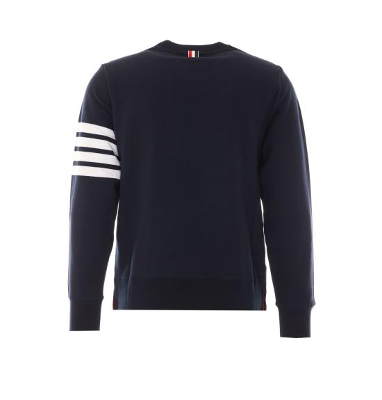26FW 톰브라운 로고 패치 엔지니어드 4바 스웨트셔츠 MJT021H 00535461 BLUE - THOM BROWNE